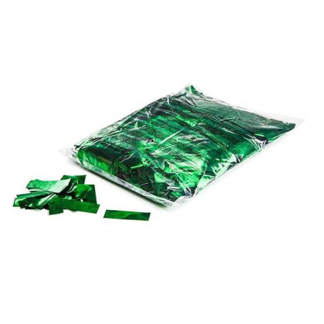 Metalizowane konfetti MAGIC FX w kształcie prostokątów - kolor zielony
