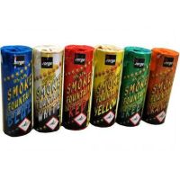 SMOKE CANDLES, SMOKE GENERATOR JFS-1MIX - smoke candles 6 pieces - MIX of 6 COLORS